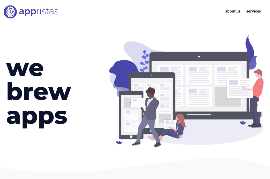 Screenshot of Appristas