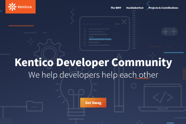 Screenshot of Kentico Developer Community