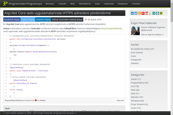 Screenshot of Engin Polat
