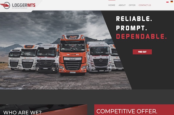 Screenshot of LoggerMTS