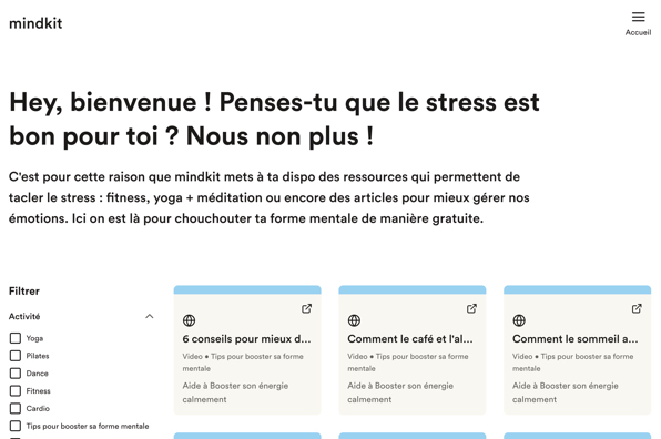 Screenshot of mindkit