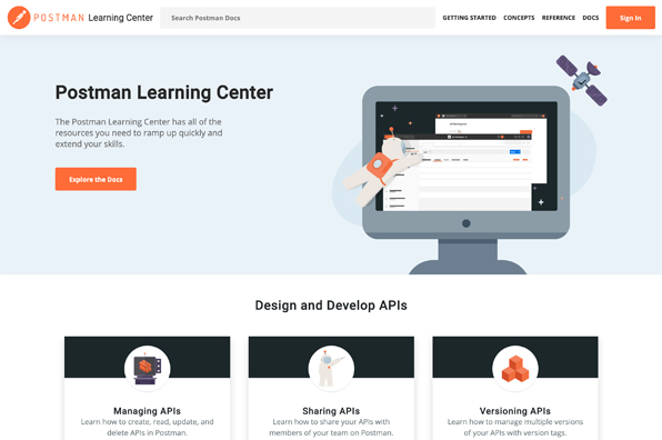 Screenshot of Postman