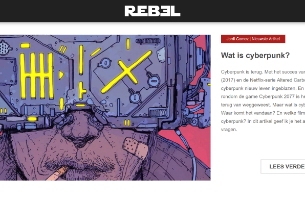 Screenshot of REBEL