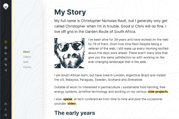 Screenshot of SmokeyFro