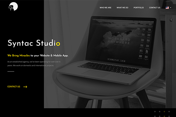 Screenshot of Syntac Studio