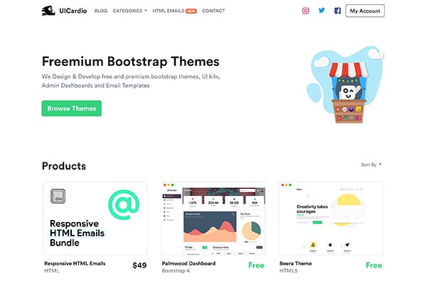 Screenshot of UICardio